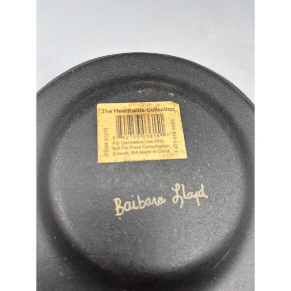 Primitive Decor Plates Barbara Lloyd Faith Friends Family Hearthside Collection - Picture 7 of 8